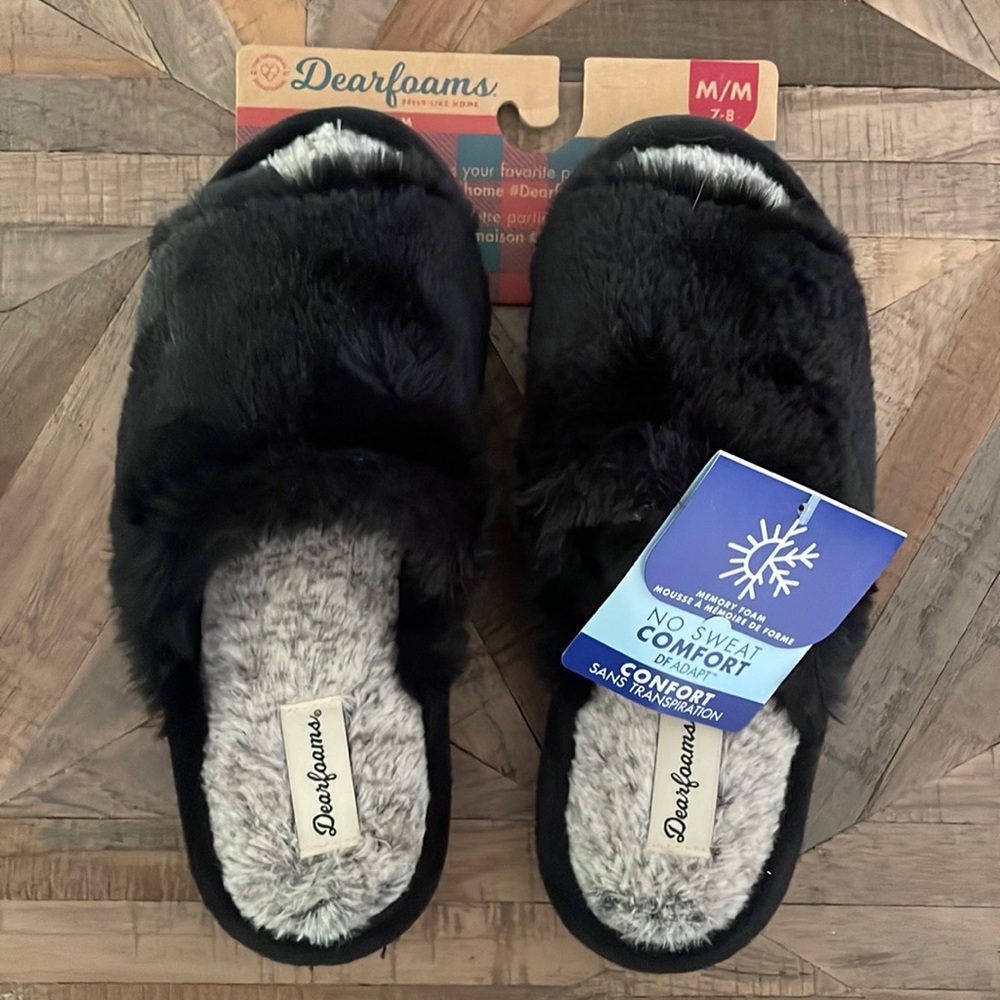 Dearfoams - memory foam slippers